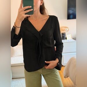 Black Zara Blouse